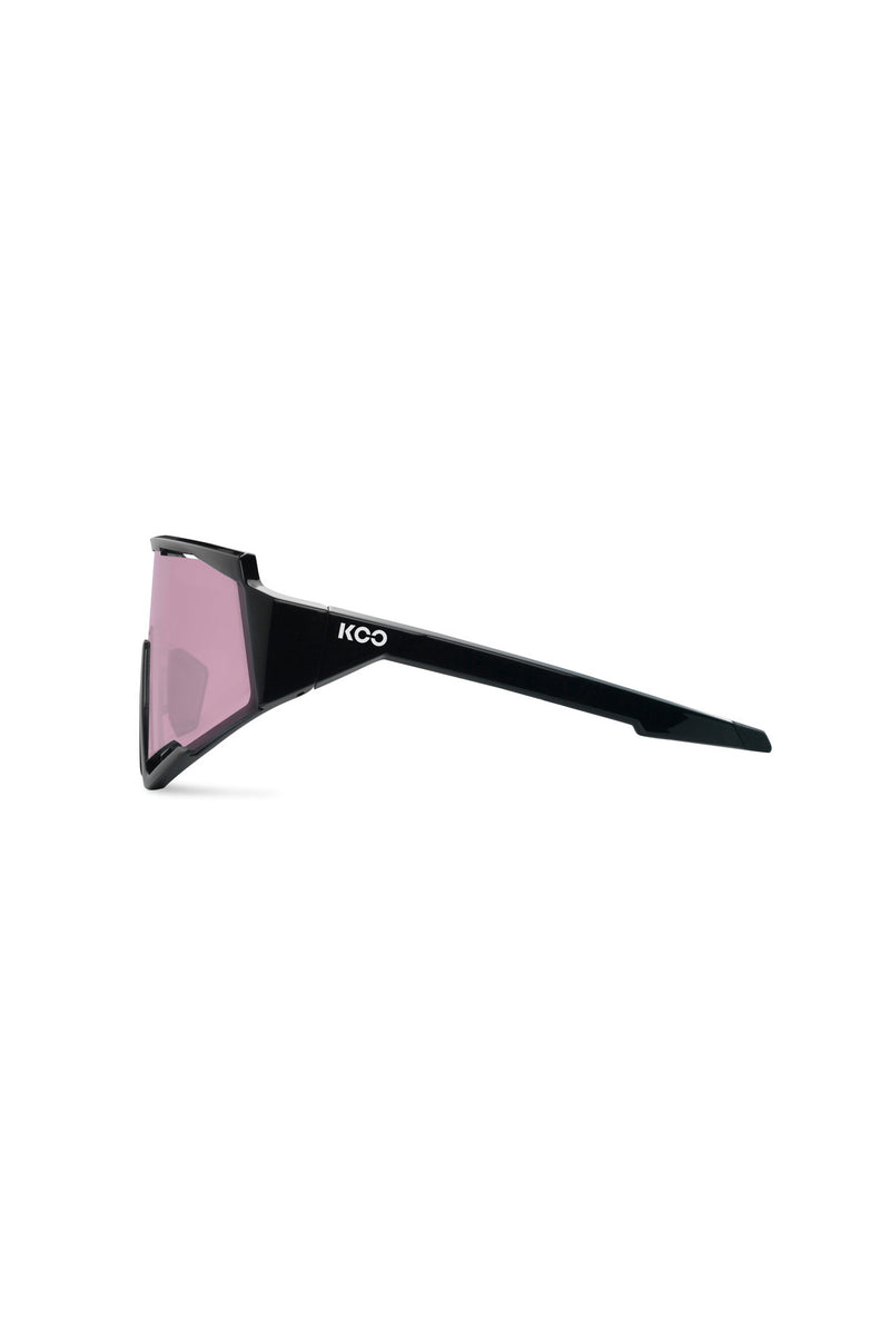 KOO SPECTRO BLACK PHOTOCHROMIC PINK SUNGLASSES クー スペクトロ