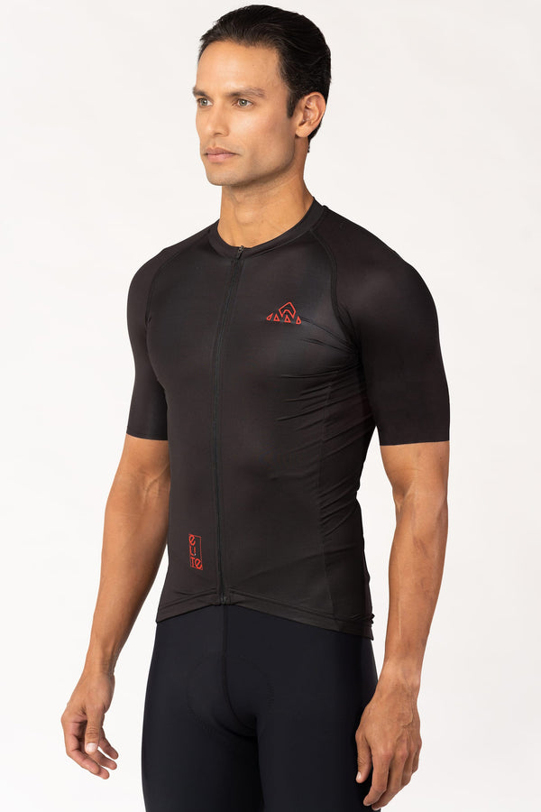  cycling jersey short sleeve | lightweight and breathable bike jerseys men sale -  Men's Elite Cycling Jersey Short Sleeve - Black