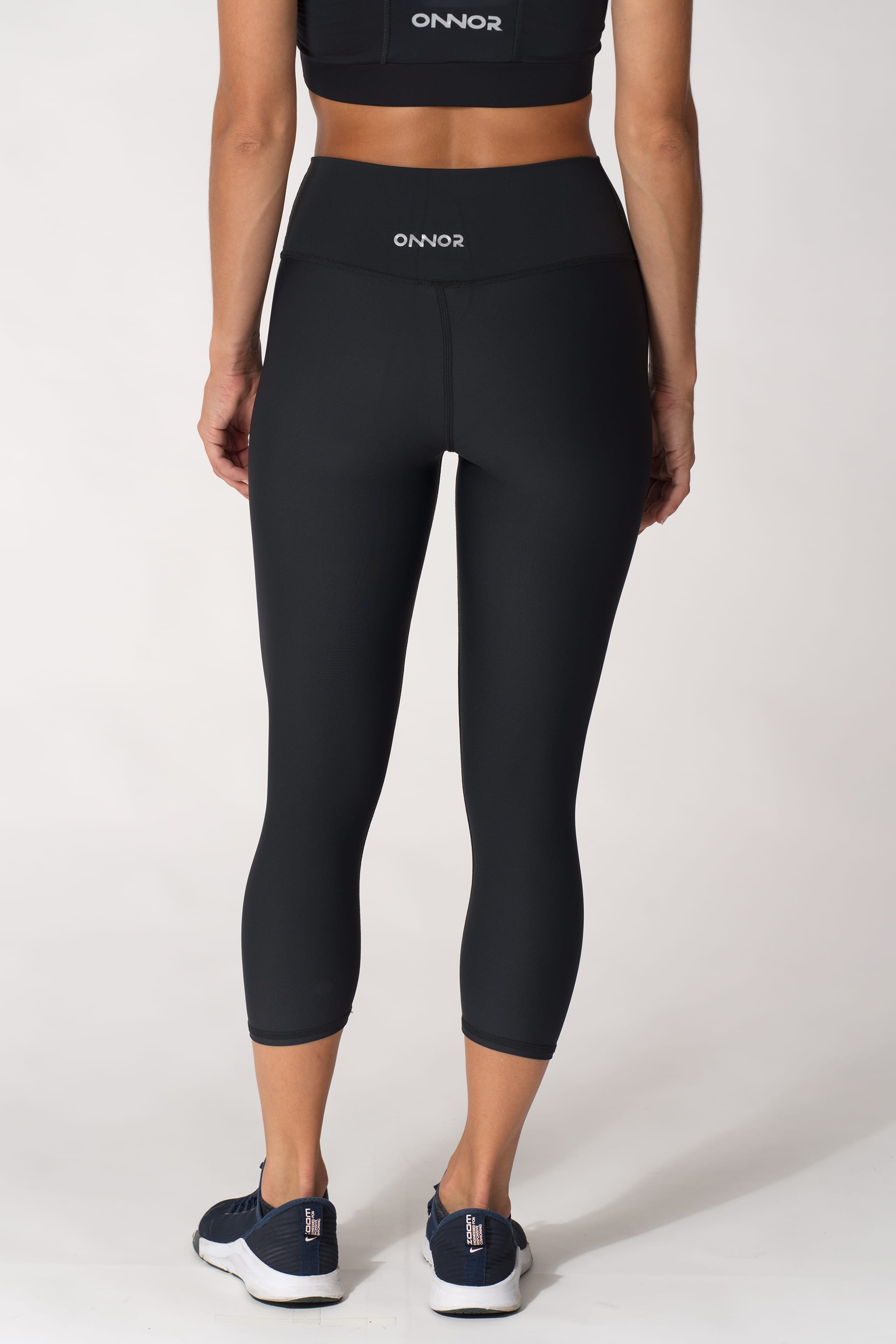 Womens black professional capri, discount capri, Florida USA, professional running capri