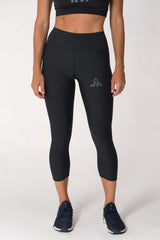 women black fitness capri, sale capri, Miami Beach, professional running capri