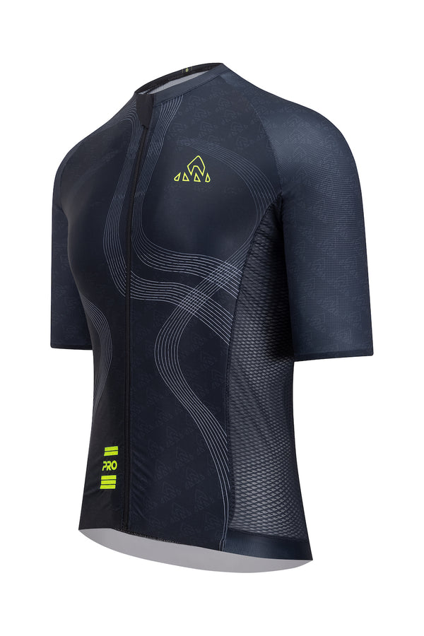  best cycling apparel  -  A men's mountain biking jersey with short sleeves, designed for off-road adventures. This masculine cycle shirt provides optimal comfort and durability on rough terrains.