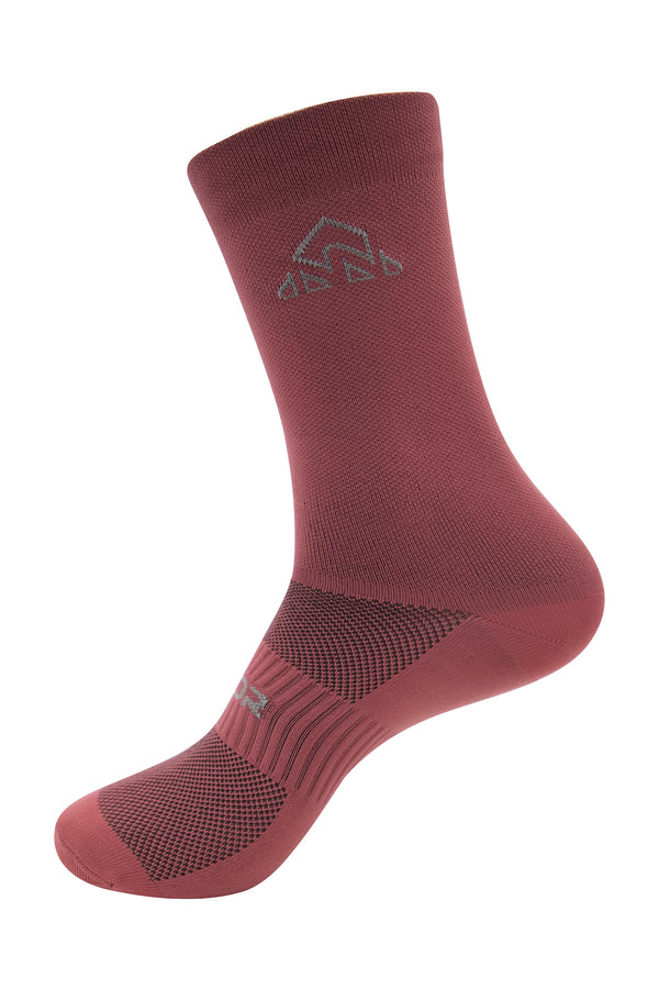  cycling socks  sale -  bike racing clothes - Unisex Magenta Cycling Socks - cycling sock brands