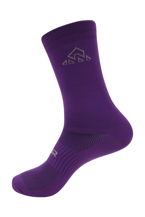   unisex cycling socks  sale -  bike riding clothes - Unisex Purple Cycling Socks - cycling sock designs