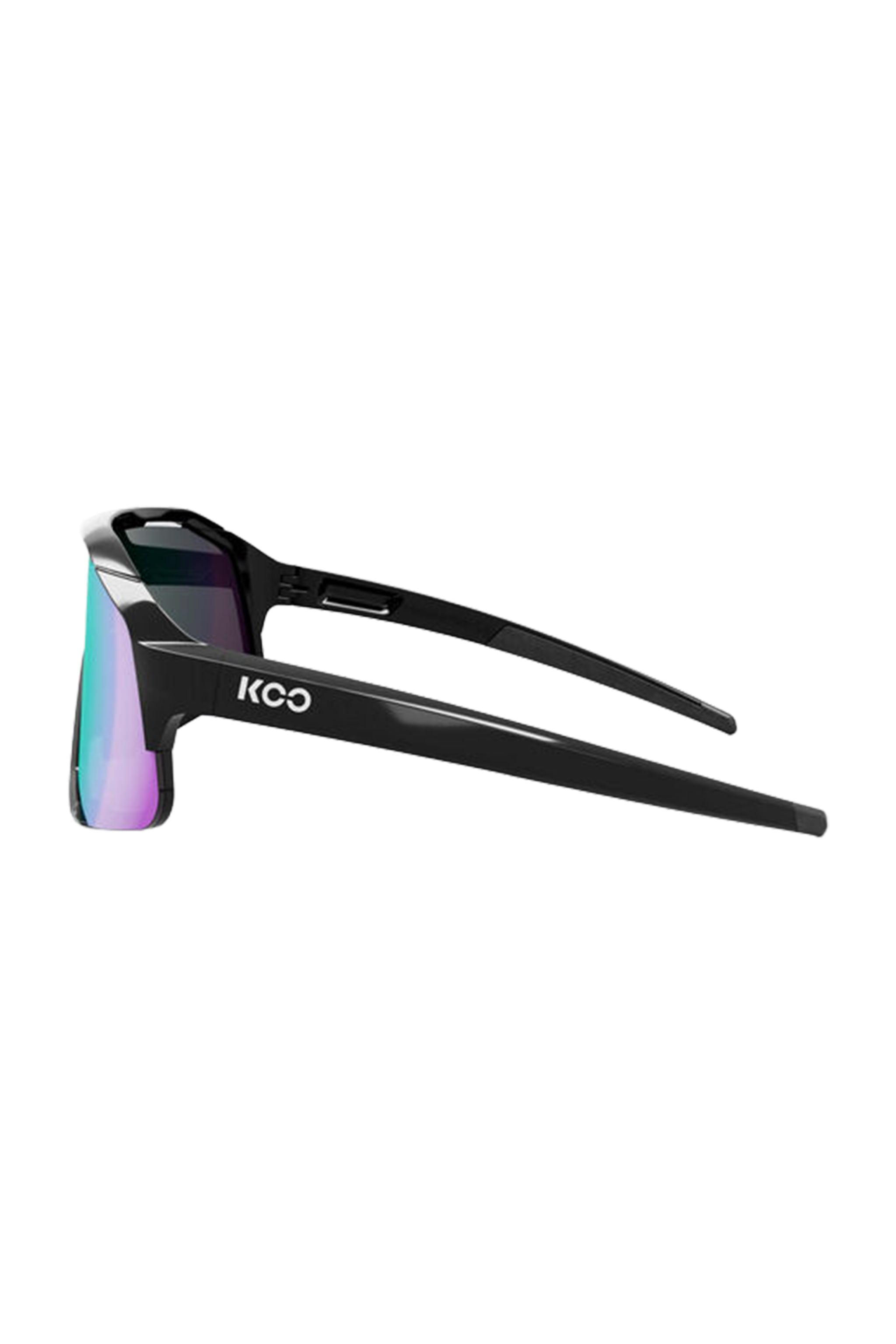 KOO DEMOS cycling sunglasses - Black / Green Mirror OEY00005-616