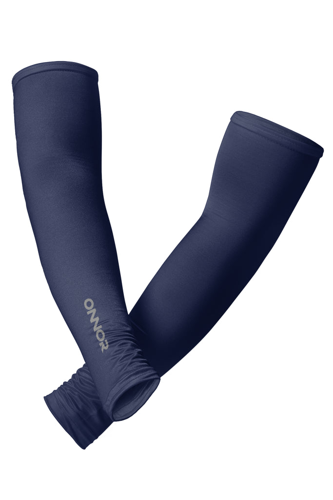 Women's Blue PRO Cycling Arm Sleeves - women's blue arm sleeves - Women's Blue PRO Cycling Arm Sleeves