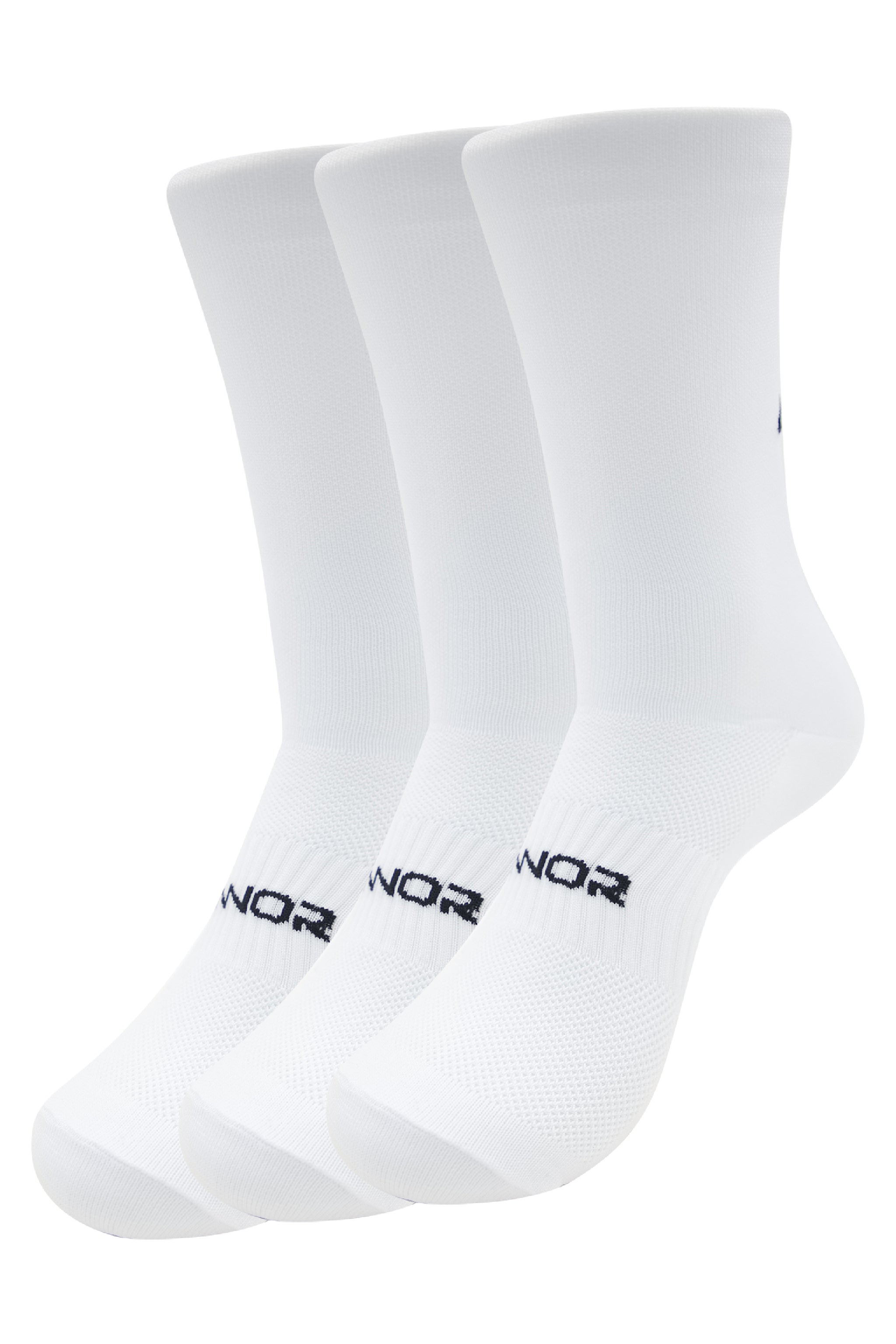 White Cycling Socks Combo Pack