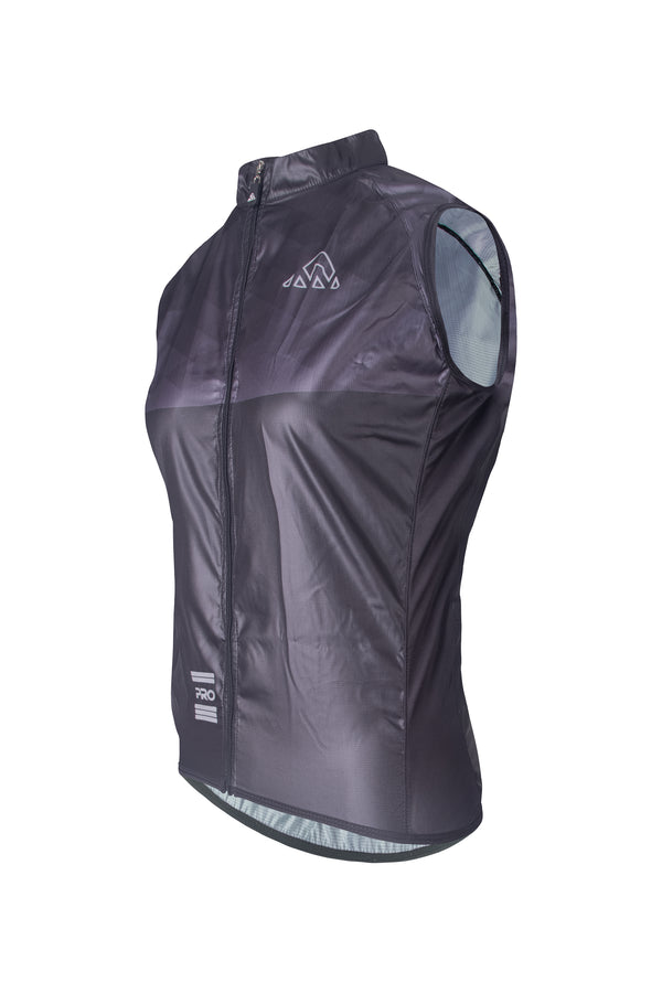  buy cycling vest windbreaker women miami -  Women's Uranium Black Pro Cycling Vest