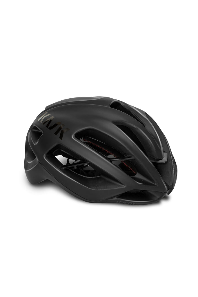 Kask Protone Cycling Helmet - men's olive green helmets - KASK Protone Cycling Helmet Black Matt CHE00037-211 Black Matt Kask Protone cycling helmet offering a minimalist and modern look for cyclists.