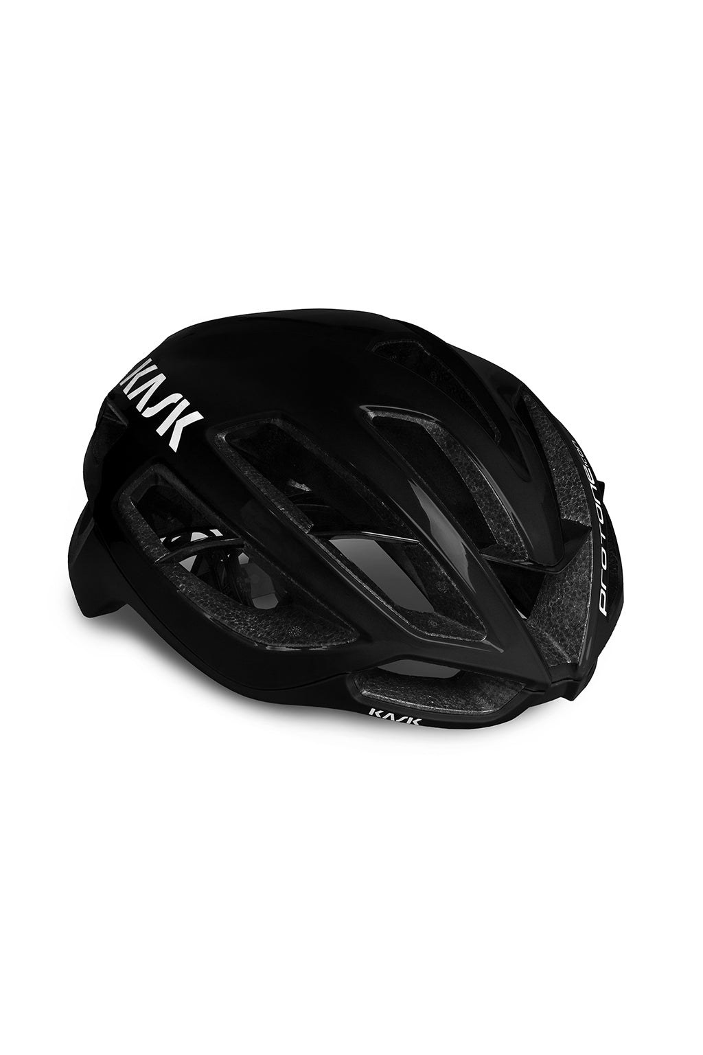 KASK Protone Icon Cycling Helmet White Matt CHE00097-321 black Kask Protone Icon cycling helmet with a sleek design for enhanced performance.