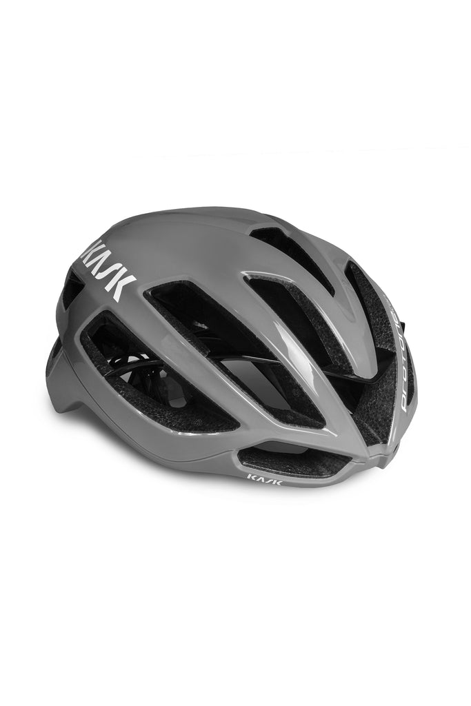 KASK Protone Icon Cycling Helmet - men's white helmets - kask-protone-icon-cycling-helmet-grey-CHE00097-313-056