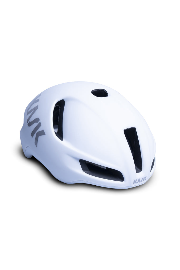 KASK Utopia Y Cycling Helmet - men's white helmets - KASK Utopia Y Cycling Helmet White Matt CHE00104-321 White Matt Kask Utopia Y cycling helmet offering a sleek and protective design.