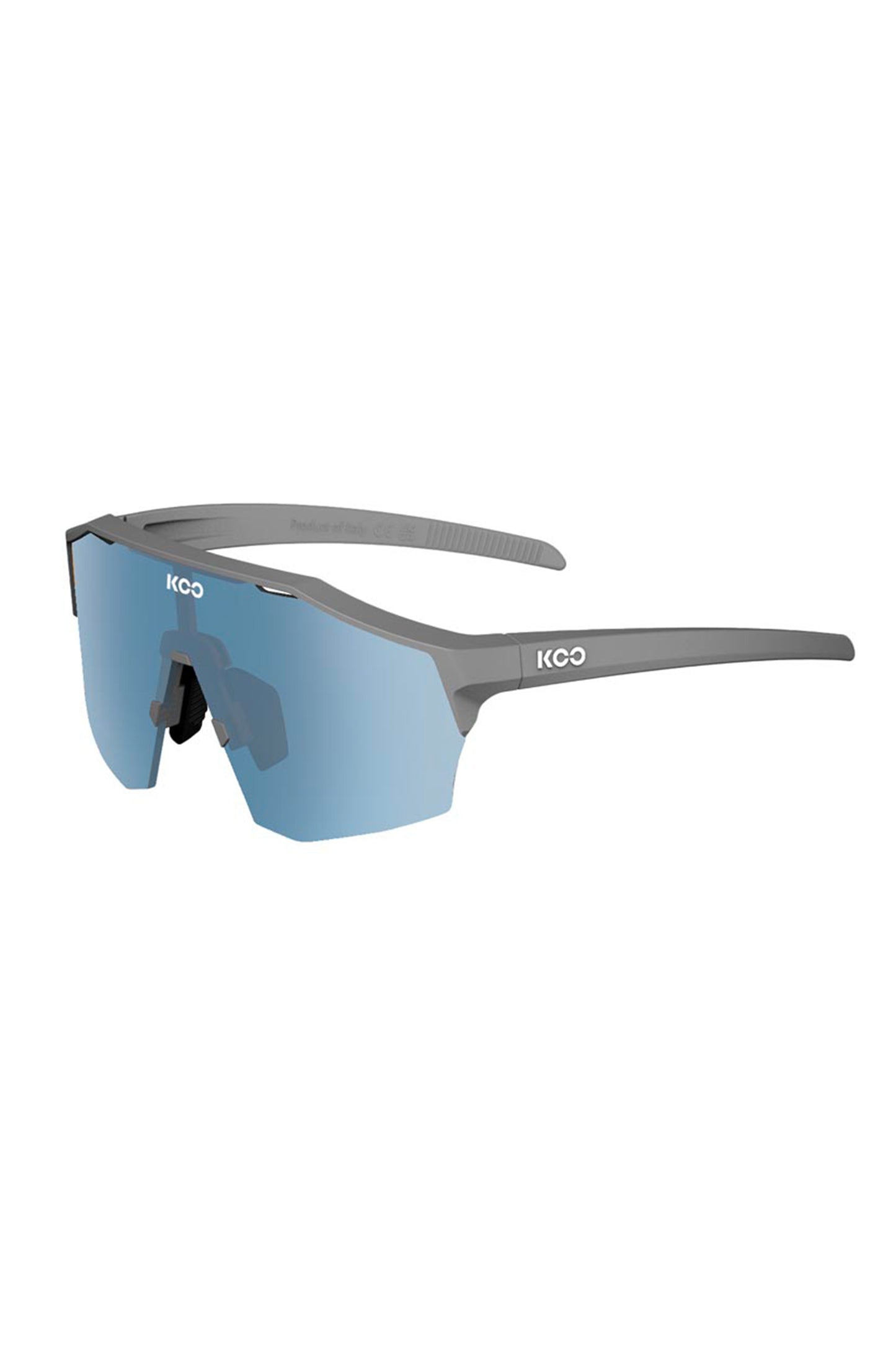 KOO ALIBI cycling sunglasses - Grey Matt KOO ALIBI Grey Matt Sunglasses Best Cycling Sunglasses 2023 Stylish Turquoise Cycling Eyewear Advanced Vision Cycling Glasses Elite KOO Sunglasses for Bikers/ Turquoise OEY00009-966 