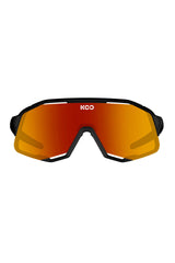 KOO DEMOS Sunglasses - Black Matt / Red Koo Demos sunglasses in black matt-red color for trendy UV protection.