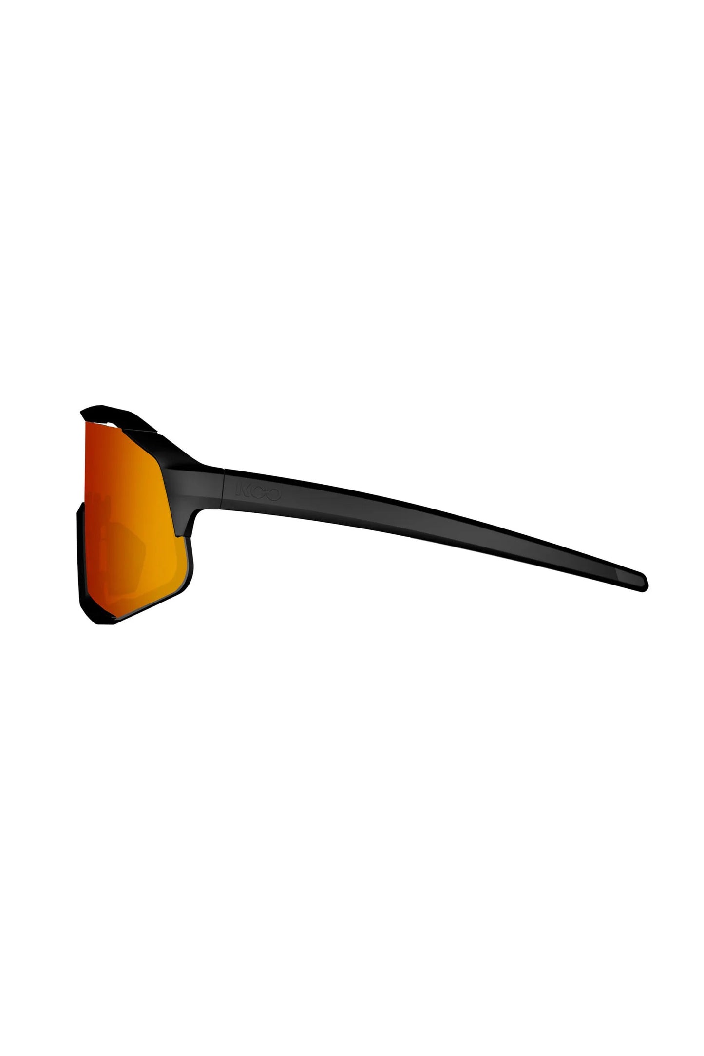 KOO DEMOS Sunglasses - Black Matt / Red Koo Demos sunglasses in black matt-red color offering a stylish and protective eyewear choice.