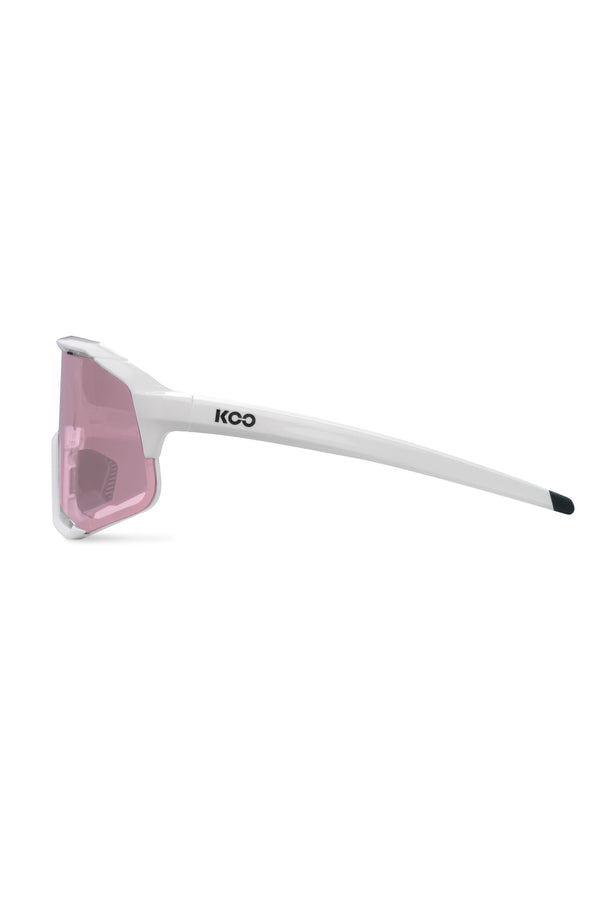  best women's sport apparel store  -  KOO DEMOS Sunglasses - White / Photochromic Koo Demos sunglasses with photochromic lenses offering adjustable tint and UV protection.