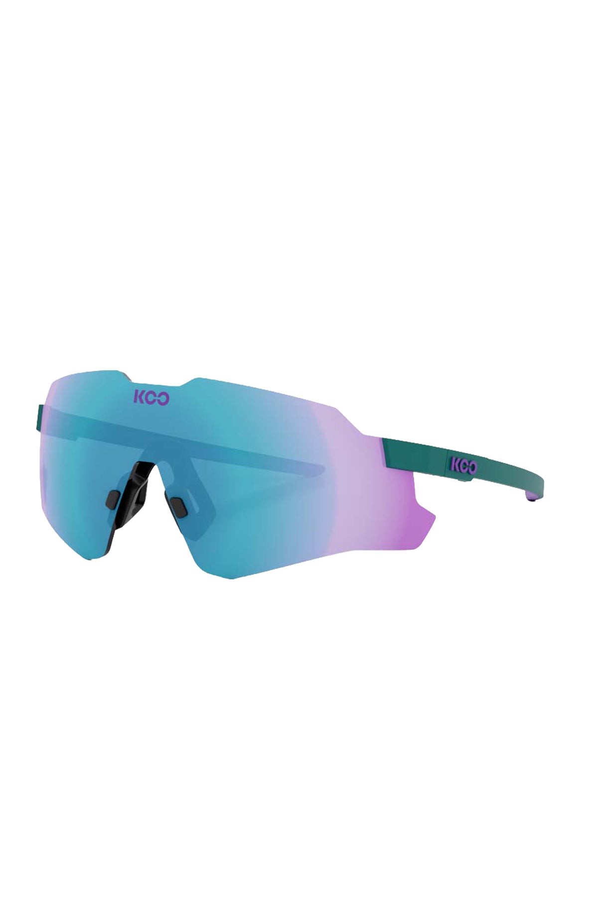 KOO NEBULA - Teal Matt / Dark Turquoise Mirror OEY00015-841