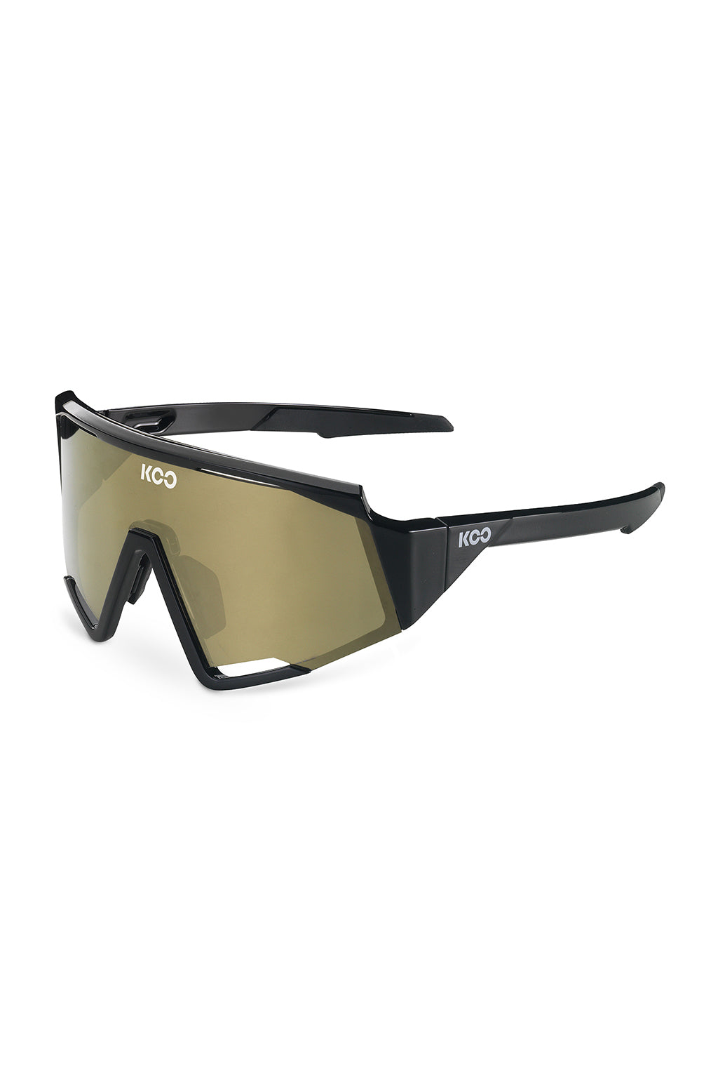 KOO Spectro Sunglasses - Black Bronze: Trendy and sophisticated sunglasses with a sleek black frame and bronze tinted lenses. Black Bronze Koo Spectro sunglasses for a stylish and protective eyewear option.