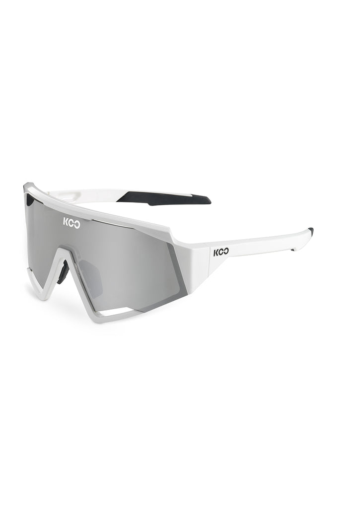 KOO Spectro Sunglasses - White Silver - men's white silver sunglasses - KOO Spectro Sunglasses - White Silver Koo Spectro sunglasses for a sleek and protective eyewear choice.