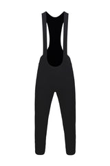 ONNOR's Men's Black Elite Cycling Bib Tight captured from the front. Showcasing the sleek design, superior fabric, and the brand's logo subtly placed on the bib. The design and quality assure durability and breathability, promising a comfortable, performance-enhancing cycling experience.