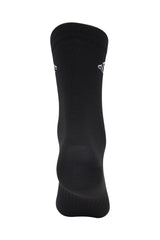 Unisex black sports socks for cycling, running, and training
