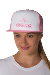 pink yupoong trucker hat women's the classics hat miami florida
