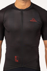 Men's Elite Cycling Jersey Short Sleeve - Black