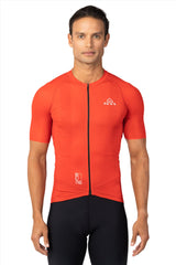 biking wear, men's red elite cycling jersey