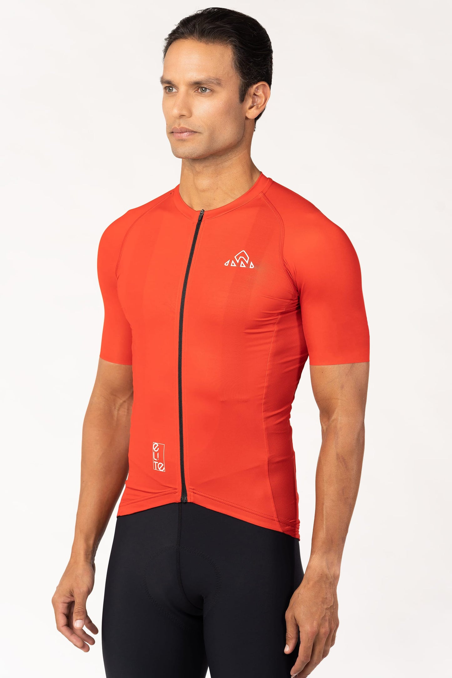 biking wear, men's red elite cycling jersey