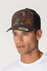 camo yupoong trucker hat men's the classics hat USA