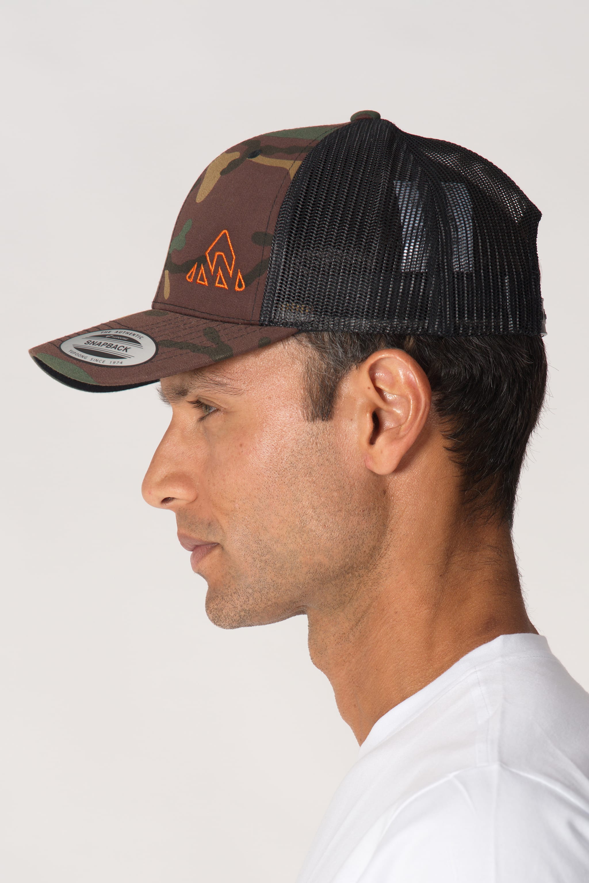 camo the classics yupoong trucker hat men's the classics hats USA