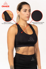 women's black professional sport bra, shop online sport bra, Miami Dade, best sport bra