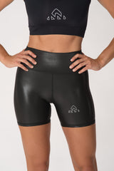 Women's Fitness Black Faux Pro Short, women's running shorts, fitness women shorts miami florida, professional Fitness Short, professional Fitness Short