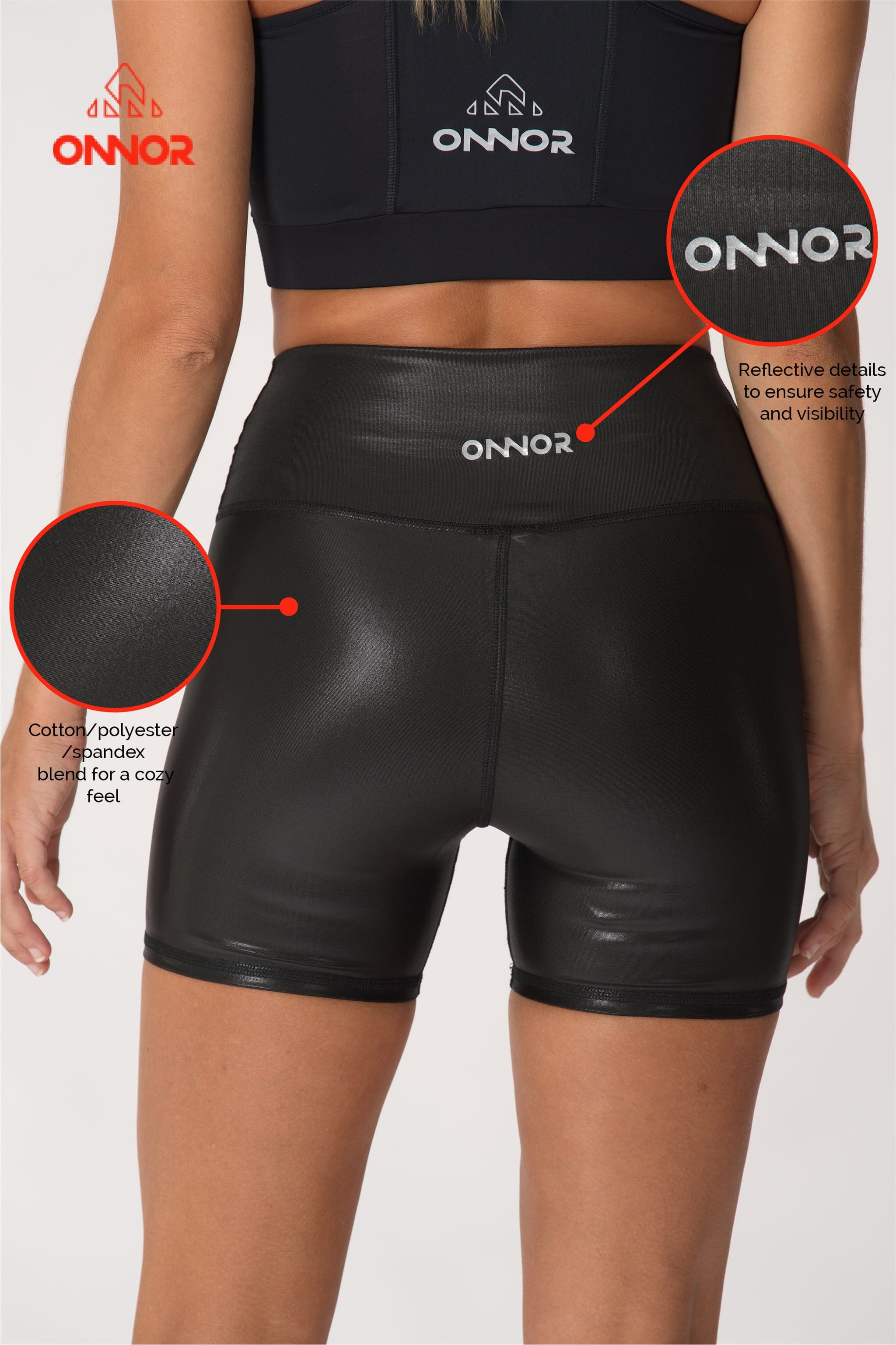 Women's Fitness Black Faux Pro Short, athletic shorts women's, fitness athletic shorts, professional Fitness Short, professional Fitness Short