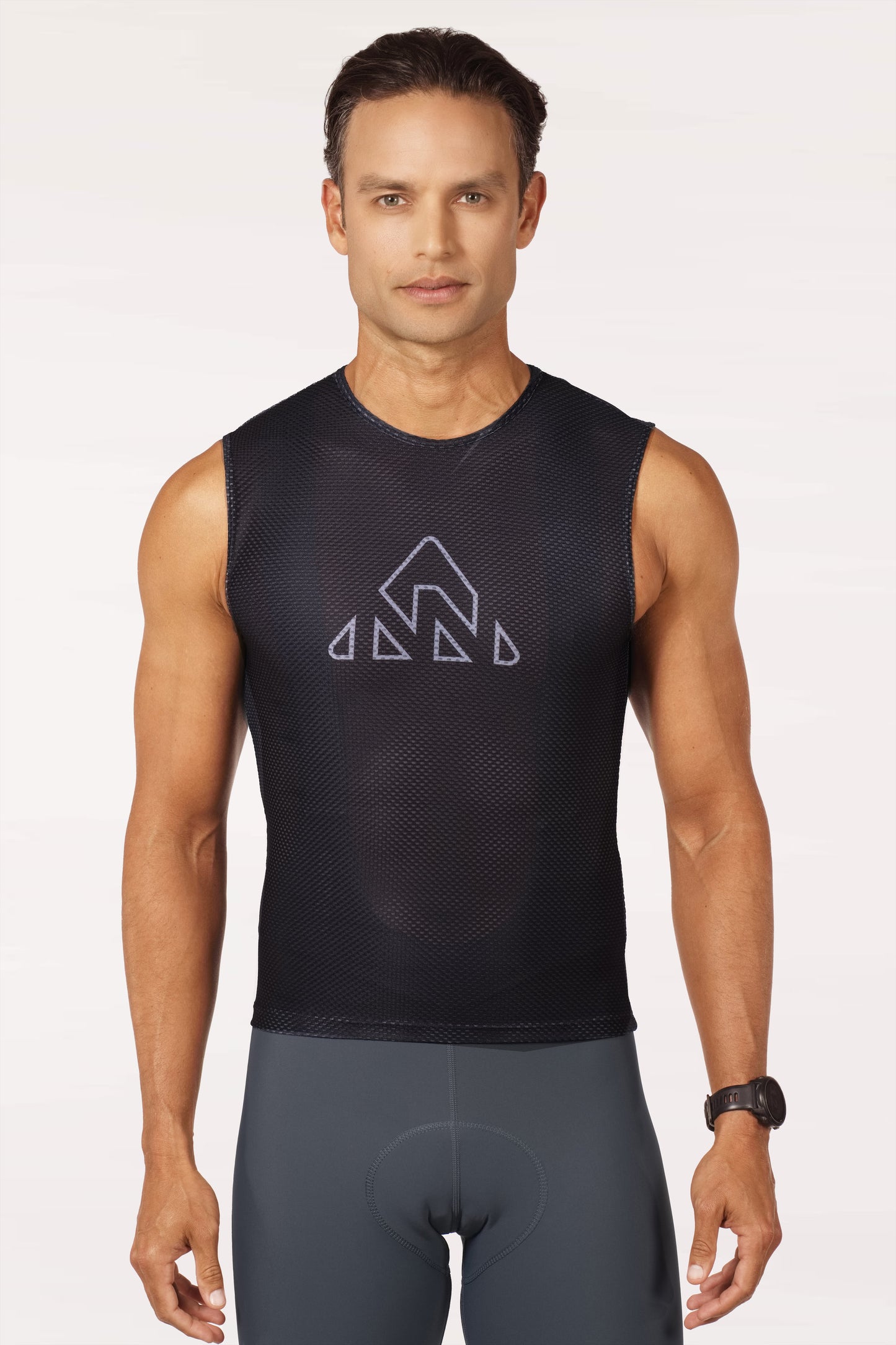 bicycle clothing, men black professional base layer