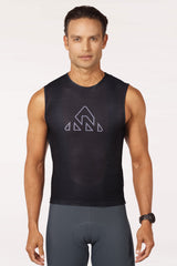 bicycle clothing, men black professional base layer