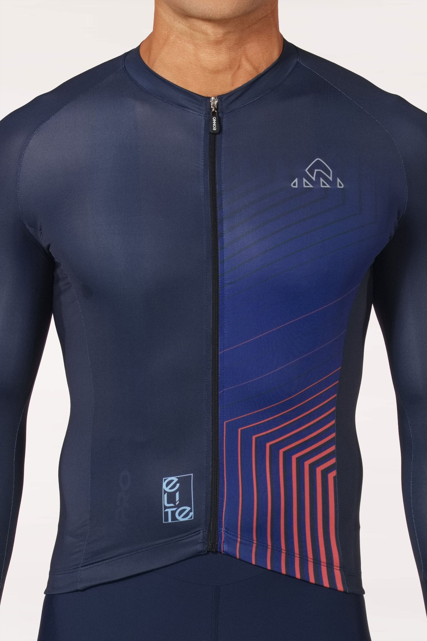 competition cycling jersey long sleeve for men, road bike jersey