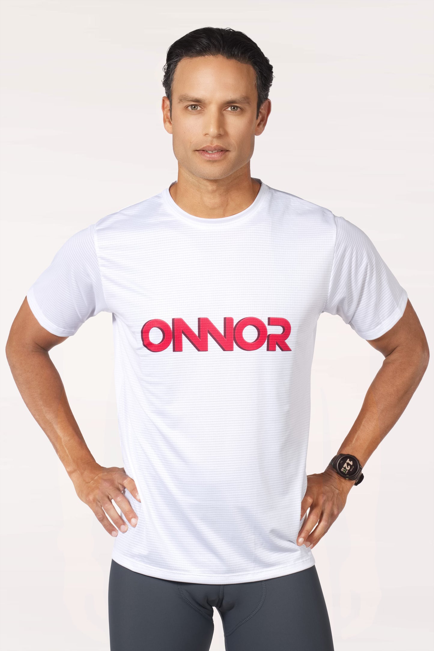 mens dress t shirts sale Men's ONNOR Running White Pro Shirt