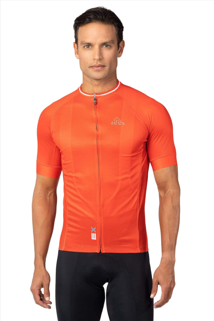 Men's Expert Jersey Short Sleeve - Red - men's red jerseys short sleeve - bike wear, men's classic red cycling jersey