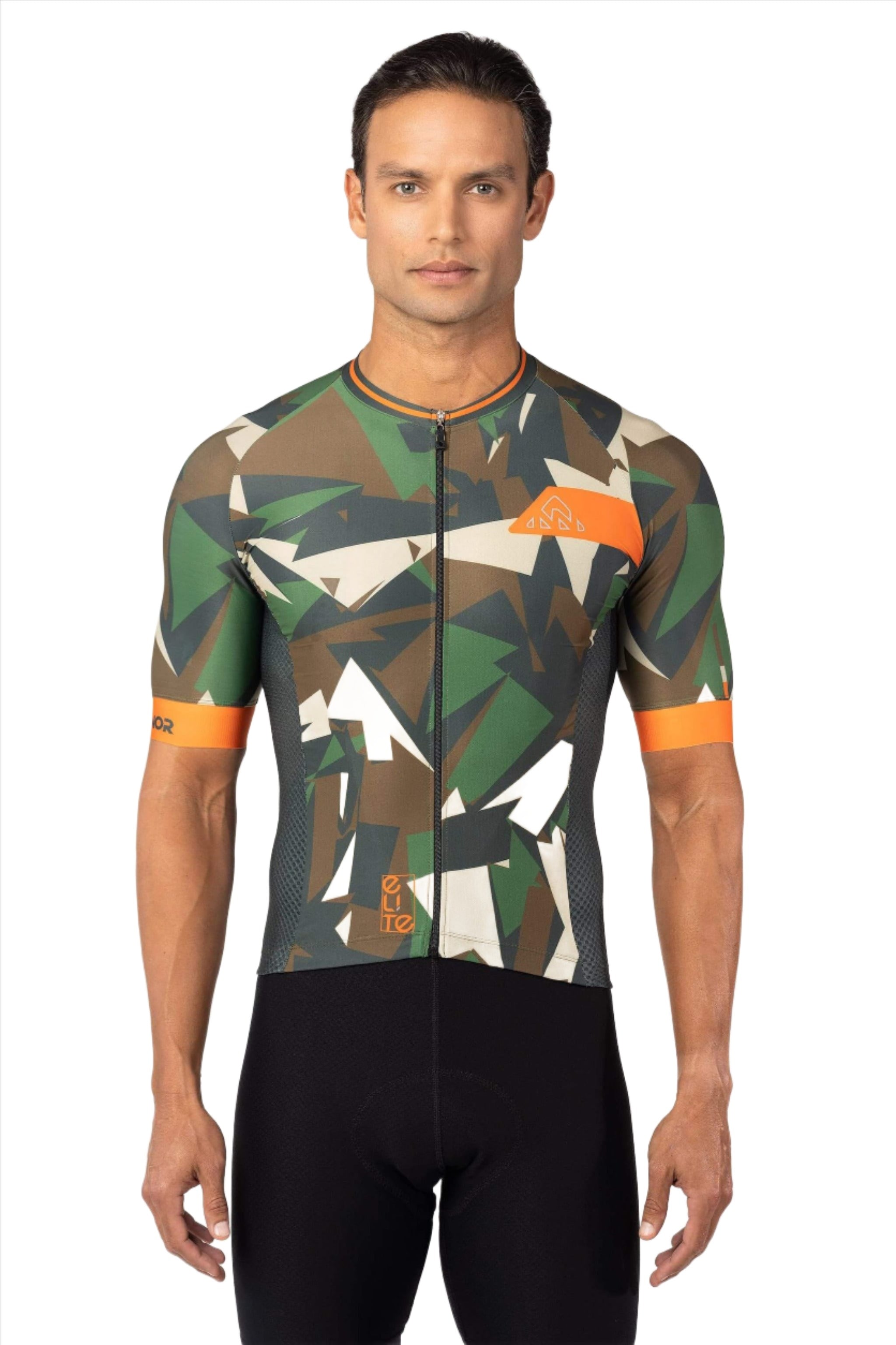bike racing clothes, men's camouflage elite cycling jersey