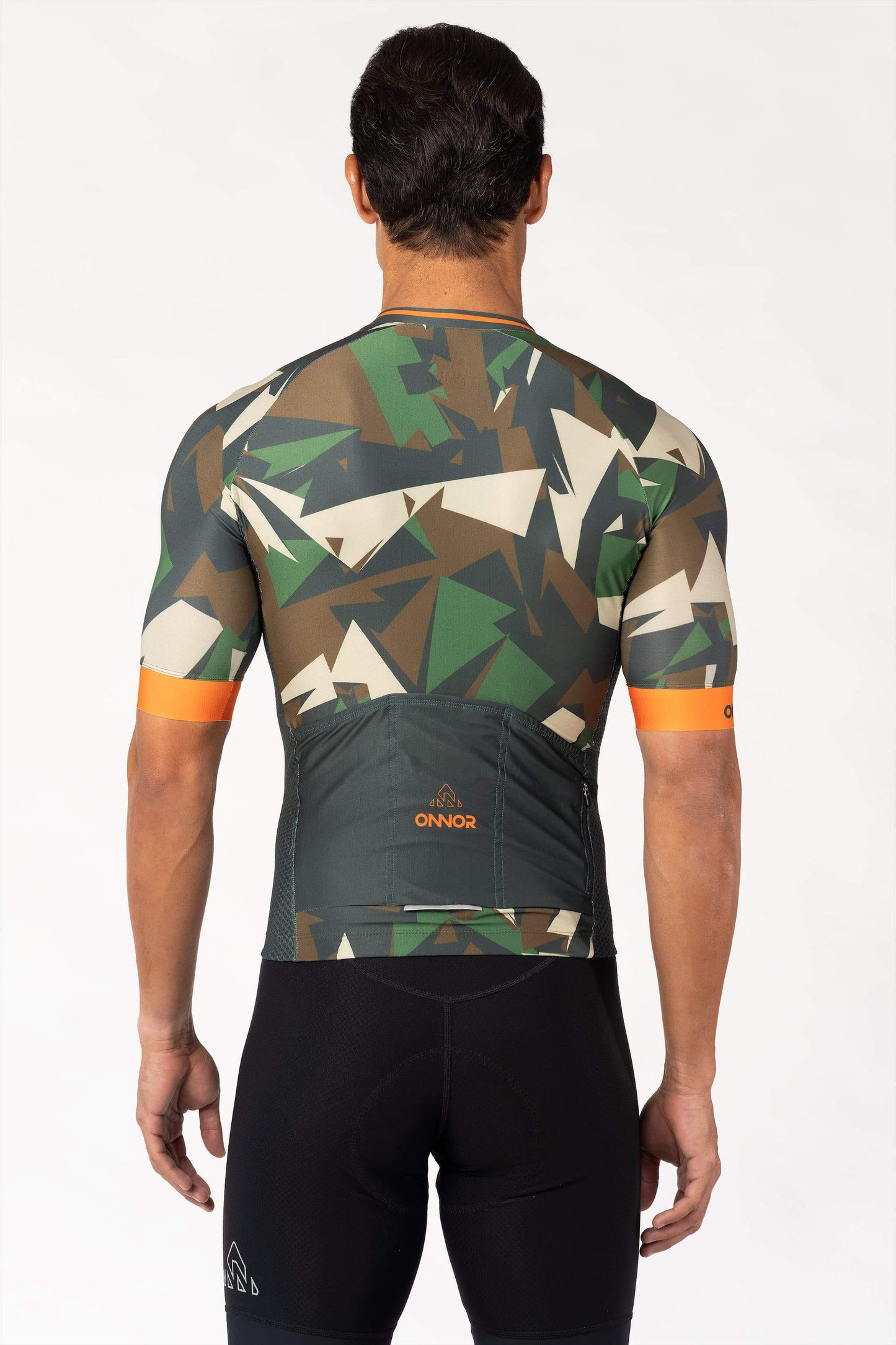 camouflage cycling jersey for men, road bike jersey
