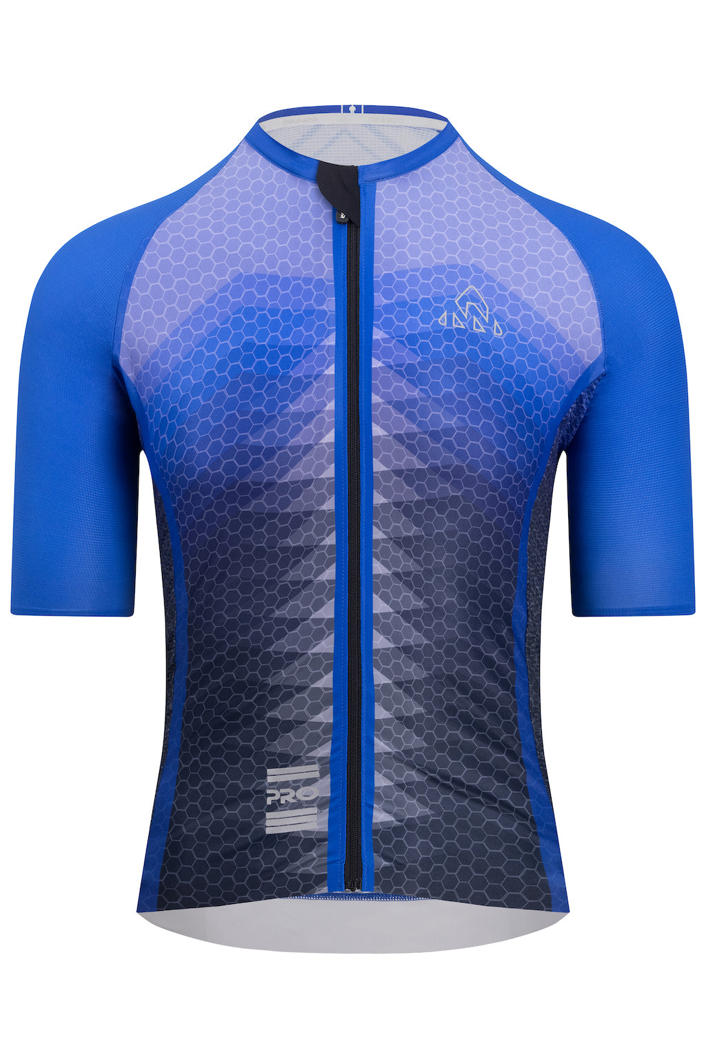 Men's Pro Cycling Jersey Short Sleeve - Blue / Purple