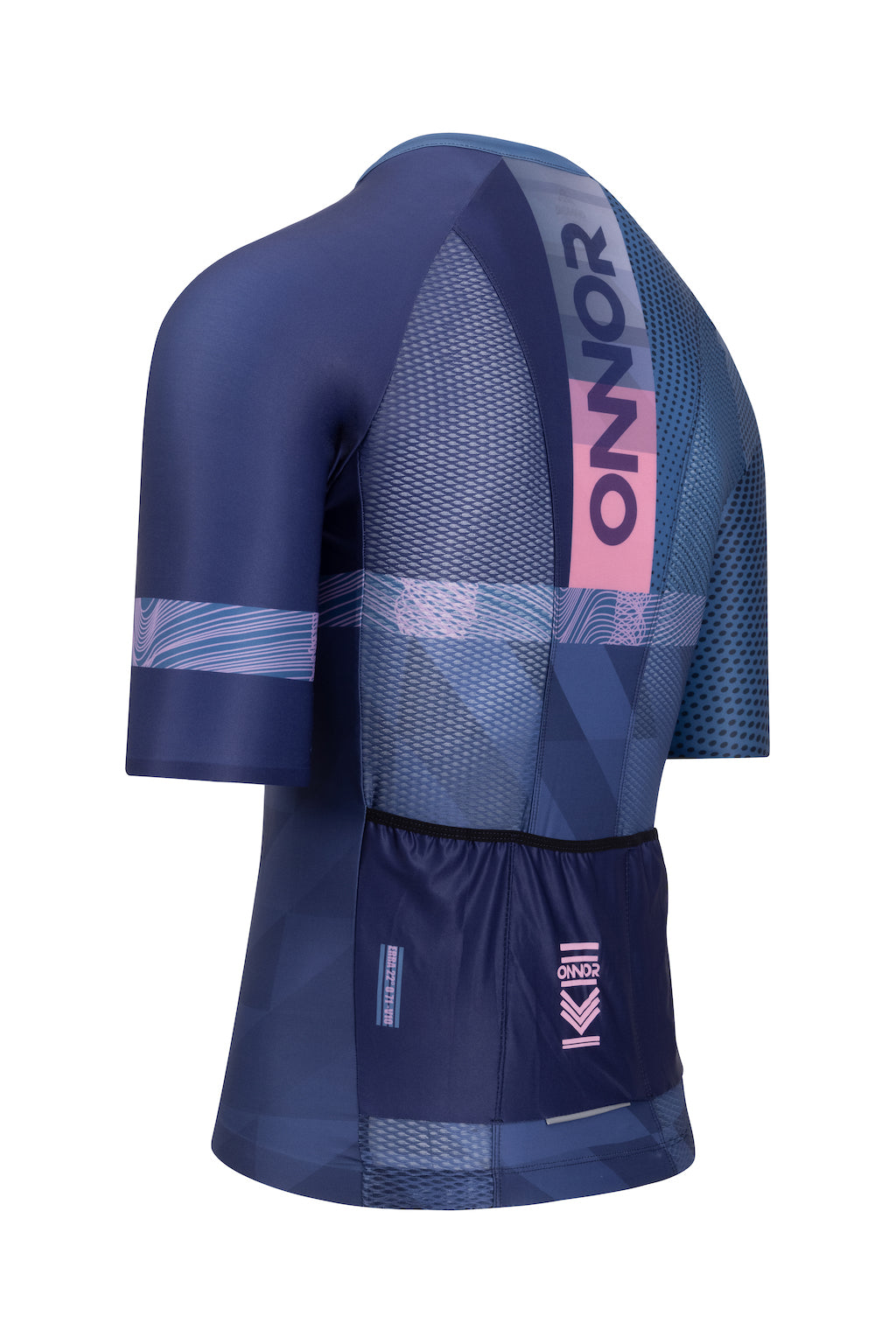 Men's cycling clothing featuring short sleeves. The clothing collection includes jerseys, bib shorts, and socks designed for avid cyclists.