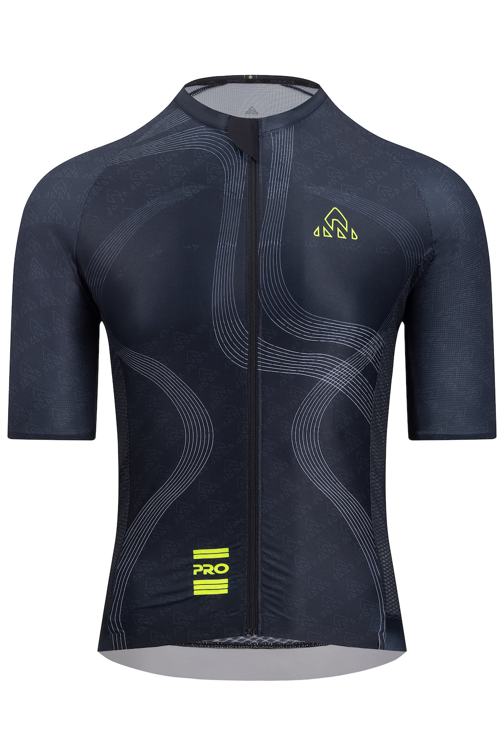 Men's Pro Cycling Jersey Short Sleeve - Blue / Purple