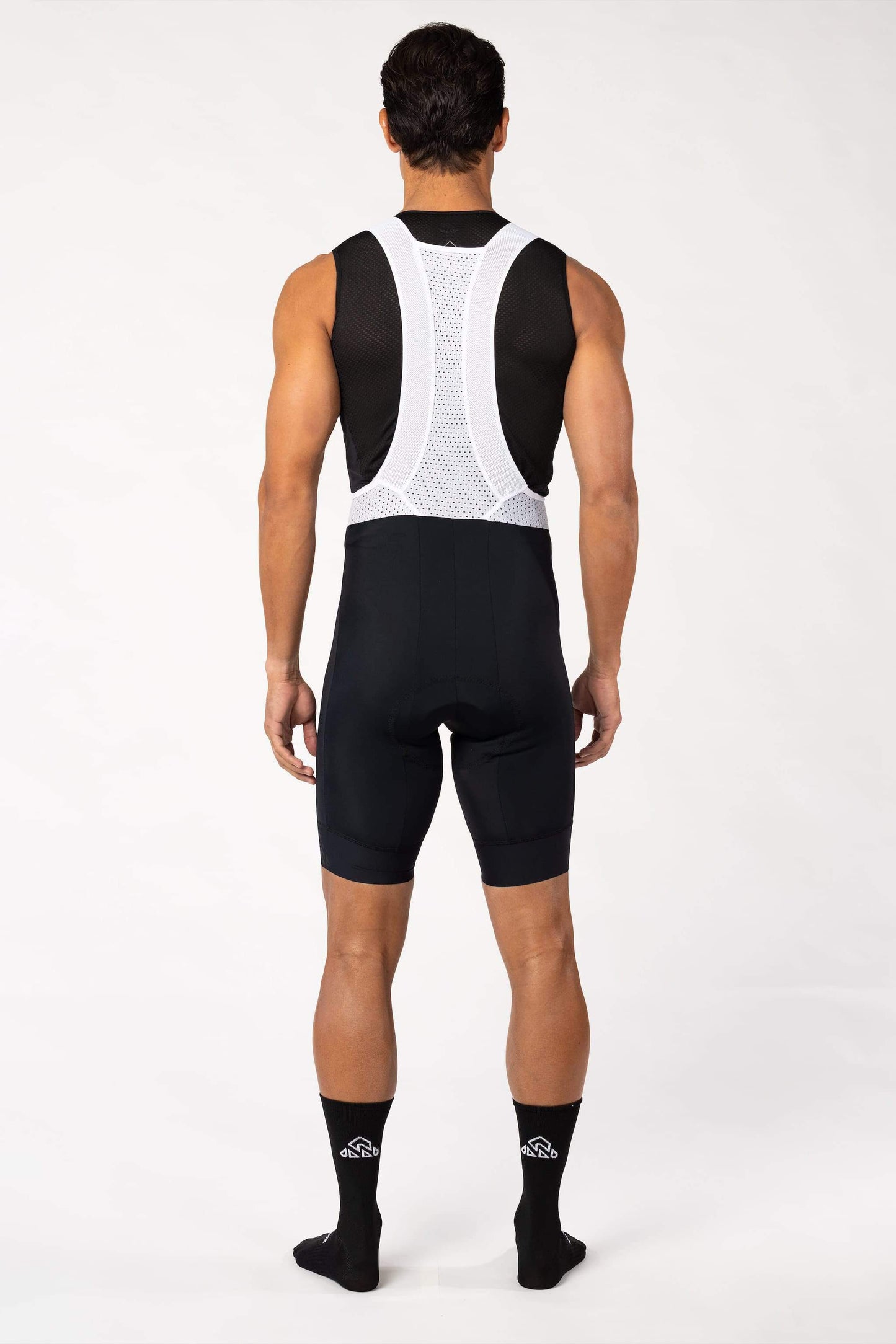 bike athletic wear - mens black 0 with chamois for professional rider with mesh straps