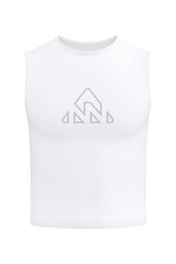 bicycle gear wear, men white professional base layer