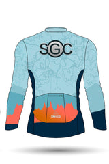 Women's Elite Jersey Long Sleeve - Blue / Orange