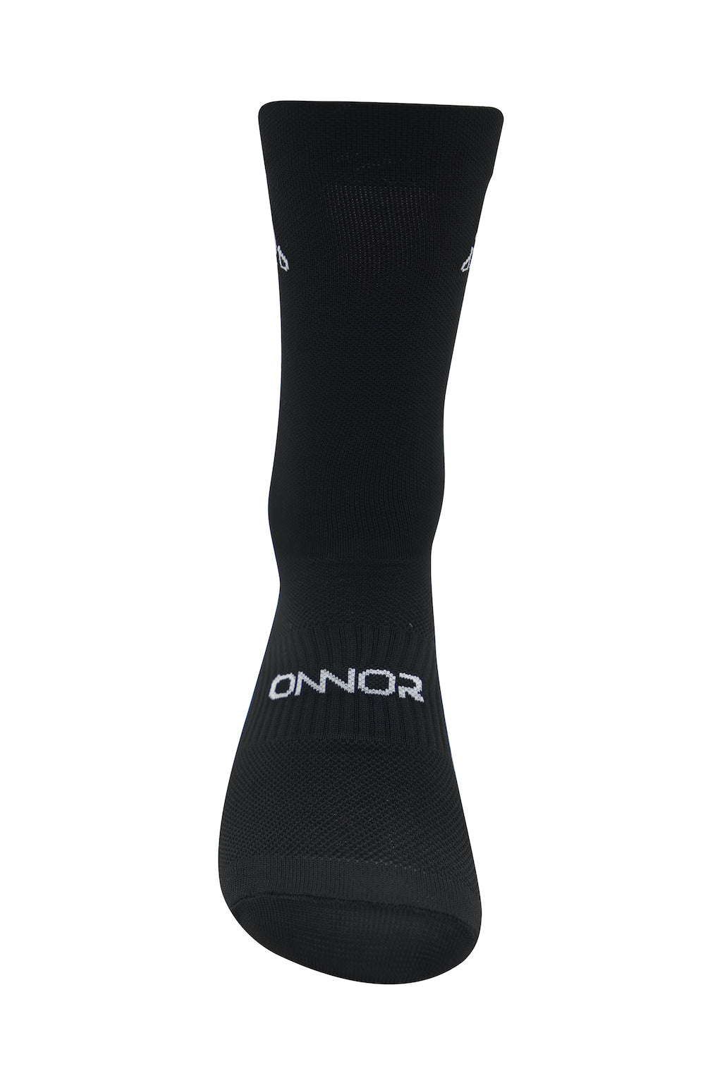 Unisex Black Cycling Socks - lightweight cycling sock