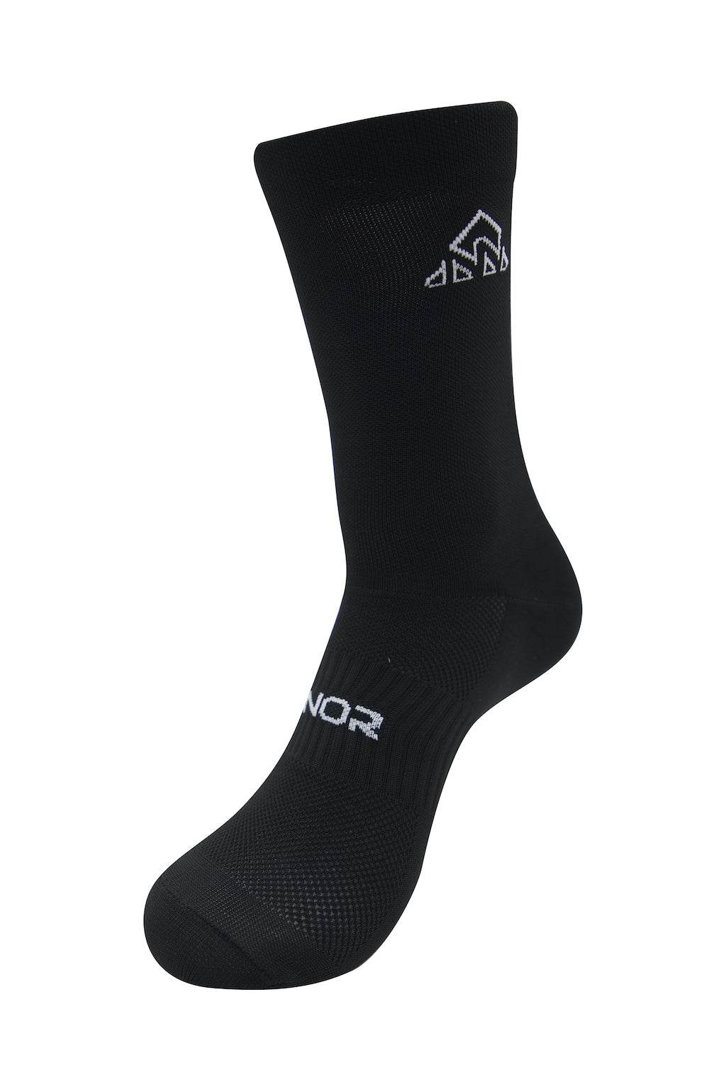 cycling clothes - Unisex Black Cycling Socks - cycling sock sizes