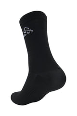 Unisex Black Cycling Socks - lightweight cycling sock
