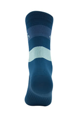 Unisex Blue / Green Cycling Socks - best winter cycling sock